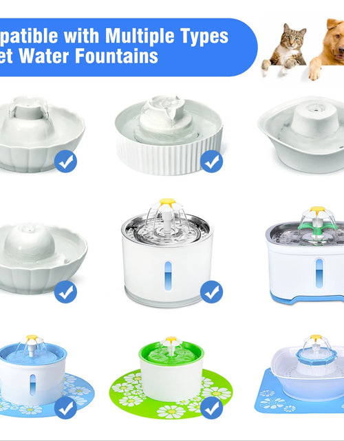 Load image into Gallery viewer, Cat Water Fountain Pump,  Pet Water Fountain Pump Compatible Motor for Pet Drinking Fountain Cat Water Dispenser Replacement
