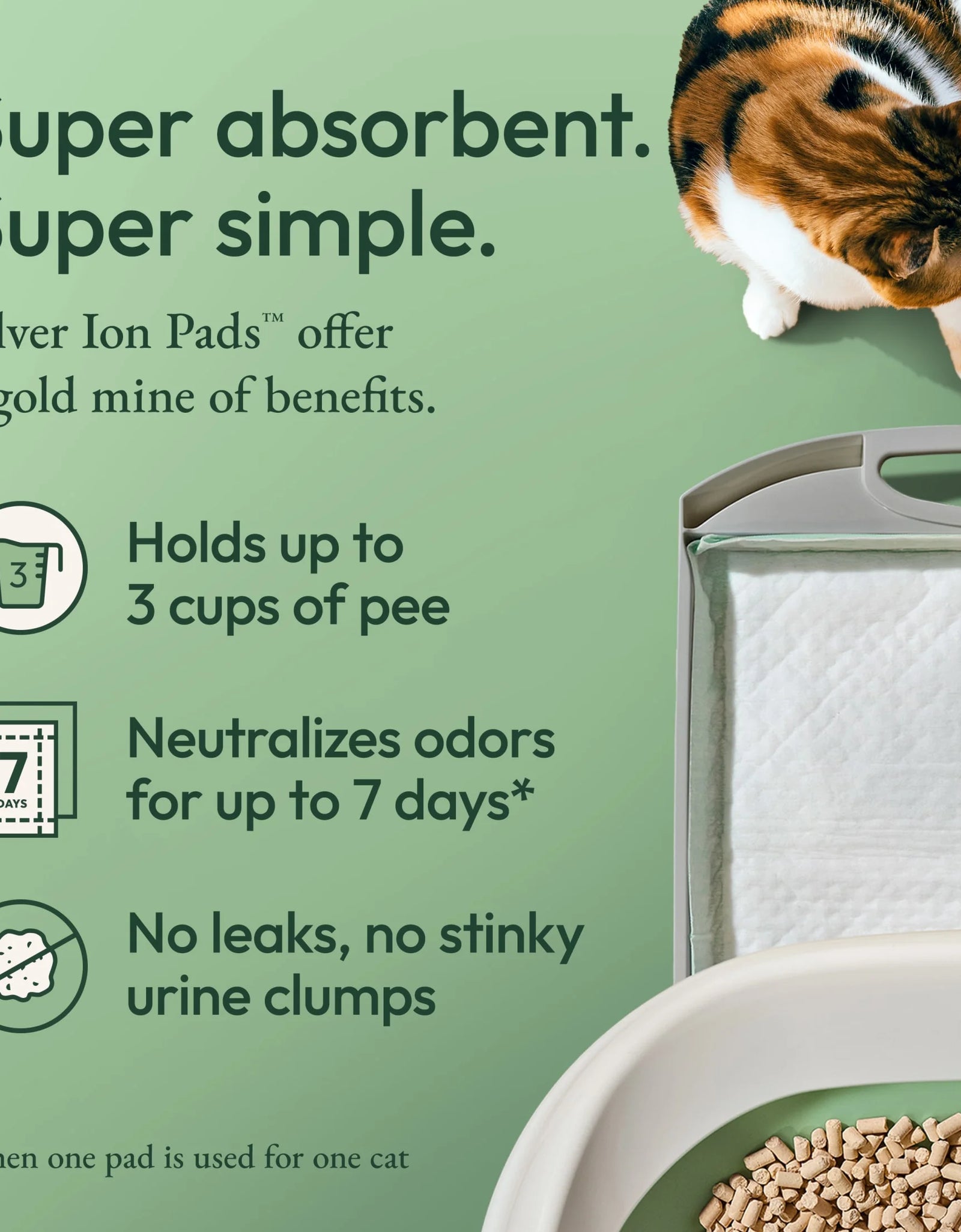 (10 Pack) Purina  Breeze Bright Lemongrass Scented Ion Cat Litter Pads Refill Pack