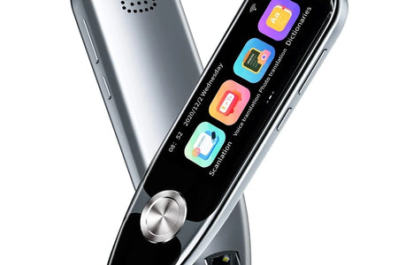 Language Translator Device for Dyslexia,Reader Pen Translation Scanner Dictionary Pen- AI Voice & Camera Translators -Real-Time All Foreign Languages Travel & Business,Learning,Meeting