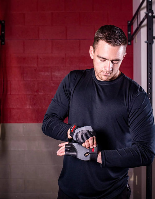 Load image into Gallery viewer, Weight Lifting Gloves Gym Training Bodybuilding Fitness Glove Workout Men &amp; Women Grey S
