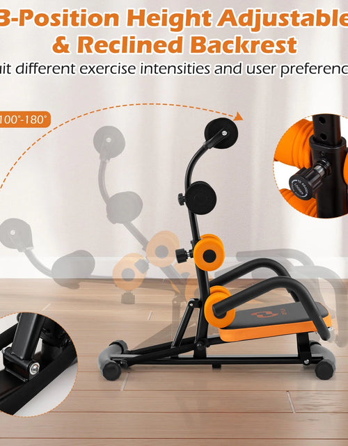 Load image into Gallery viewer, Core Ab Trainer Bench Abdominal Stomach Exerciser Workout Gym Fitness Machine
