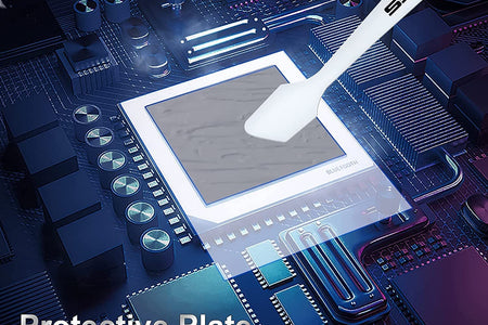 Thermal Paste,  2 Grams CPU Paste Thermal Compound Paste Heatsink for Ic/Processor/Cpu/All Coolers, 15.7W/M.K Carbon Based High Performance, Thermal Interface Material, CPU Thermal Paste