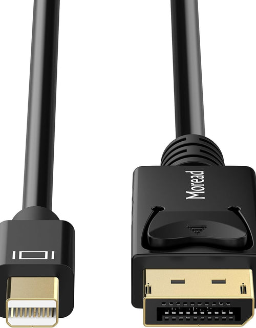 Load image into Gallery viewer, Mini Displayport to Displayport Cable, 6 Feet, Gold-Plated Displayport to Mini Displayport (4K@60Hz, 2K@144Hz) Mini DP to DP Display Cable - Black
