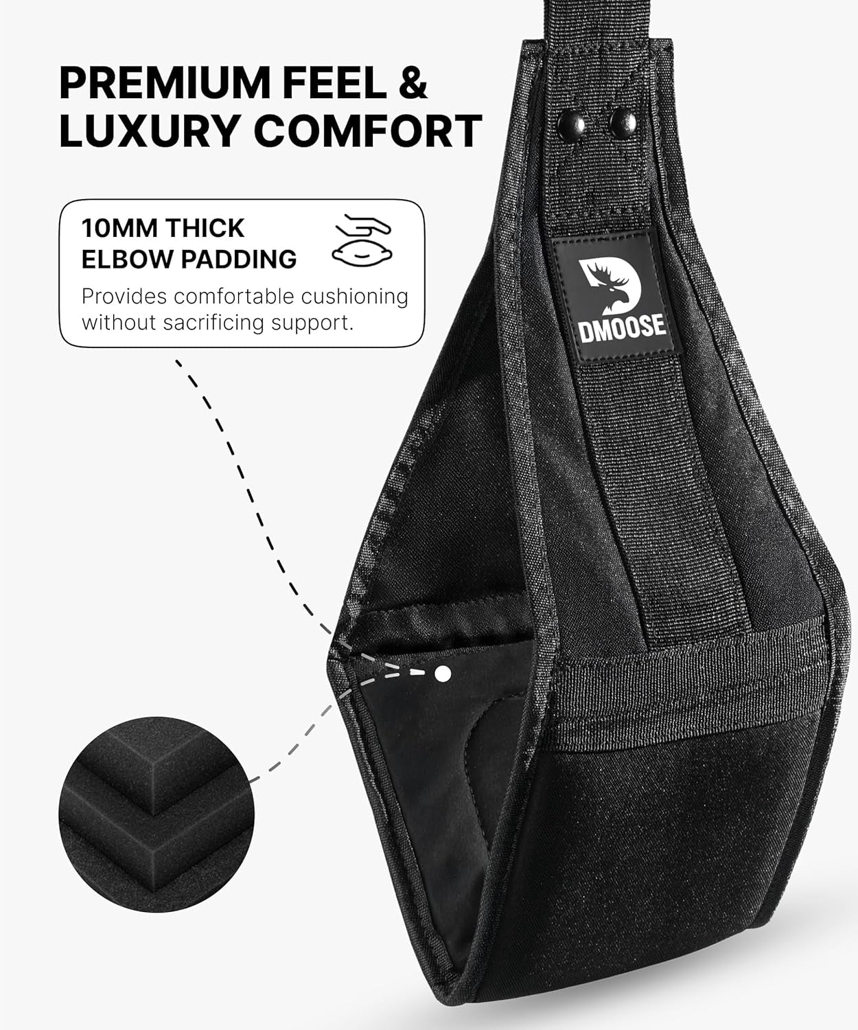 Hanging Ab Straps for Pull up Bar & Abdominal Muscle Building, Rip Resistant and Padded Arm Support for Ab Workout, Ab Sling Straps for Knee and Leg Raises, Pull up Straps for Men and Women
