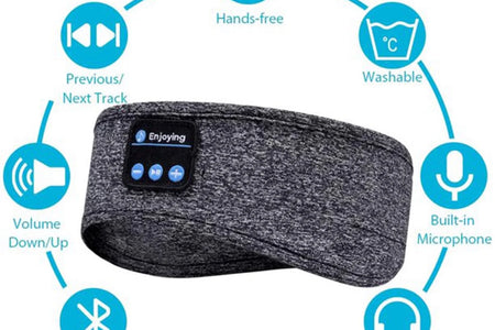 Audífonos Inalámbricos Bluetooth 5.2 On-Ear, Gris